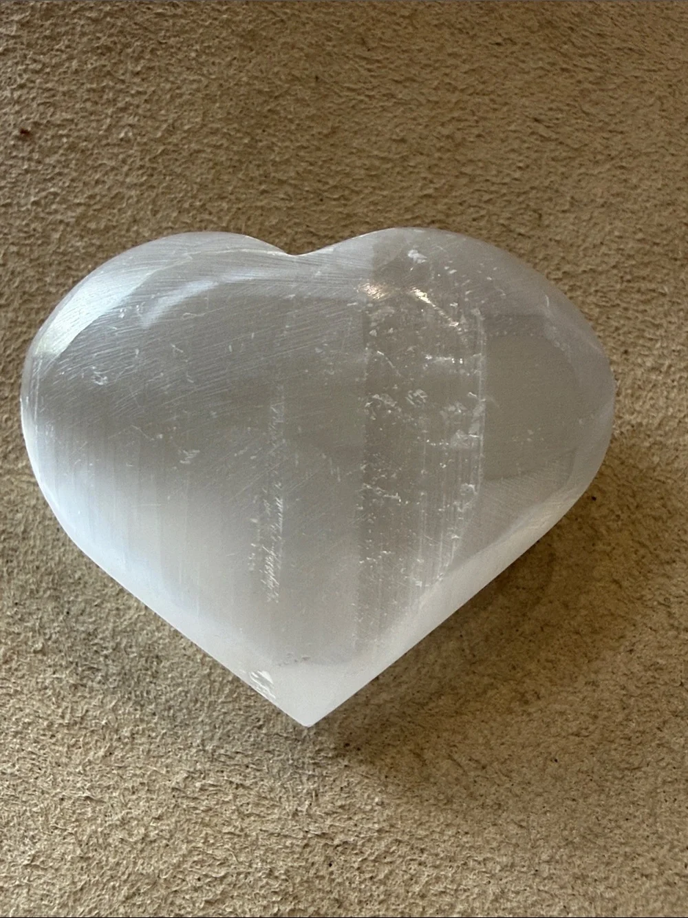 Lumurian Quartz Crystal Heart Shape!